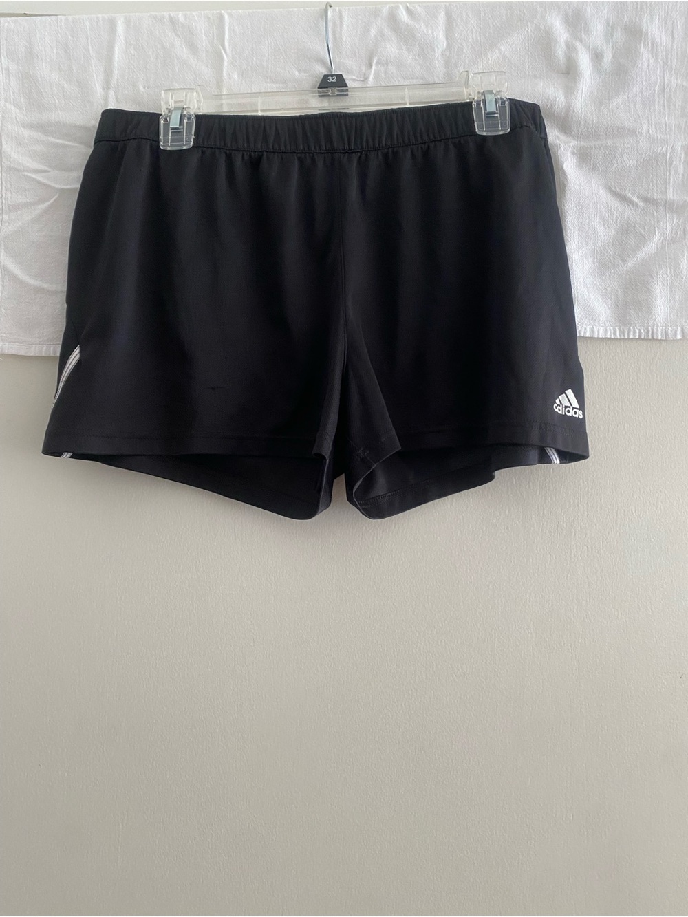 adidas Women's Black Performance Running Shorts